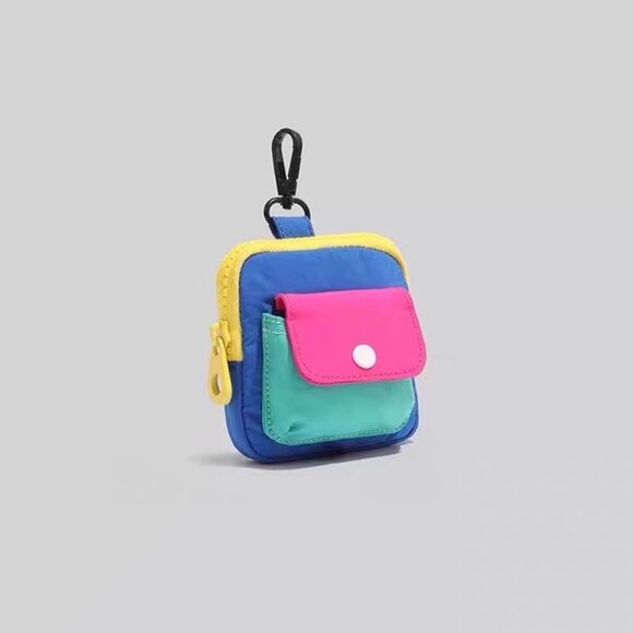Colorful Mini Pouch Style Earbud Case Cover - Picture 1 of 4